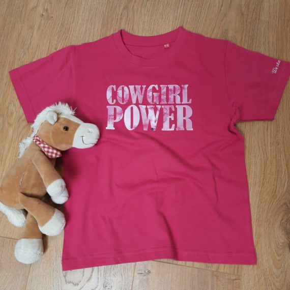 Westernliebe "Cowgirl Power" Kinder T-Shirt