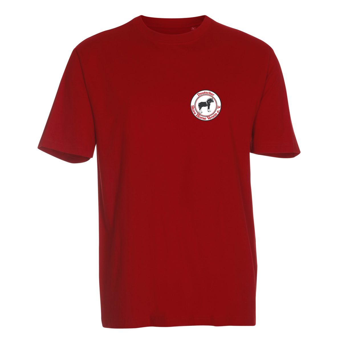 DSHV T-Shirt Herren bedruckt Rot